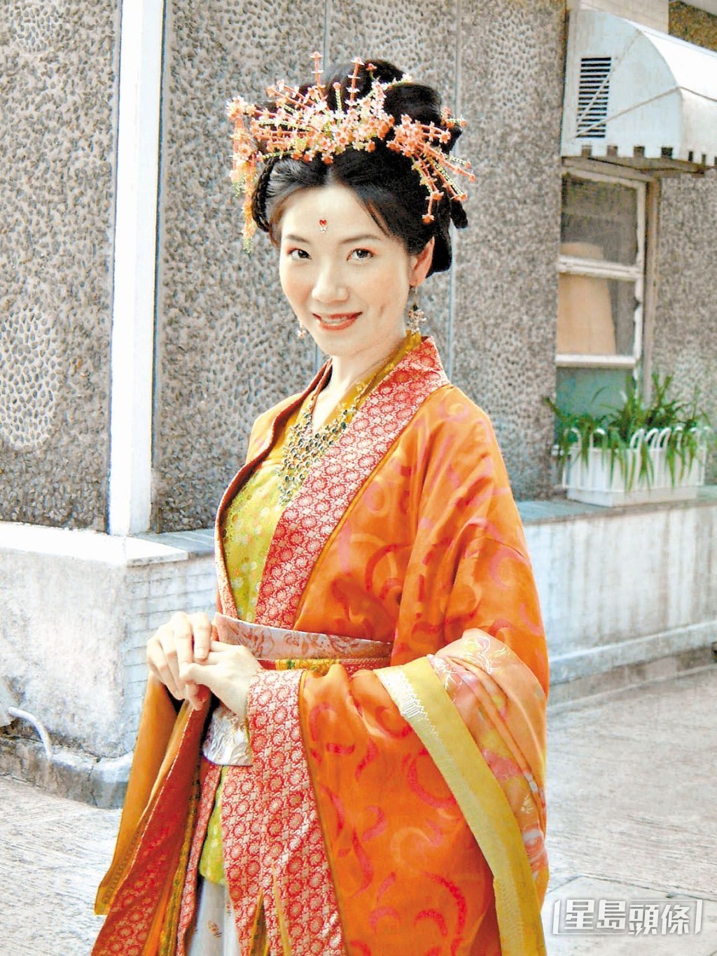 車婉婉在《皆大歡喜》演奸妃。