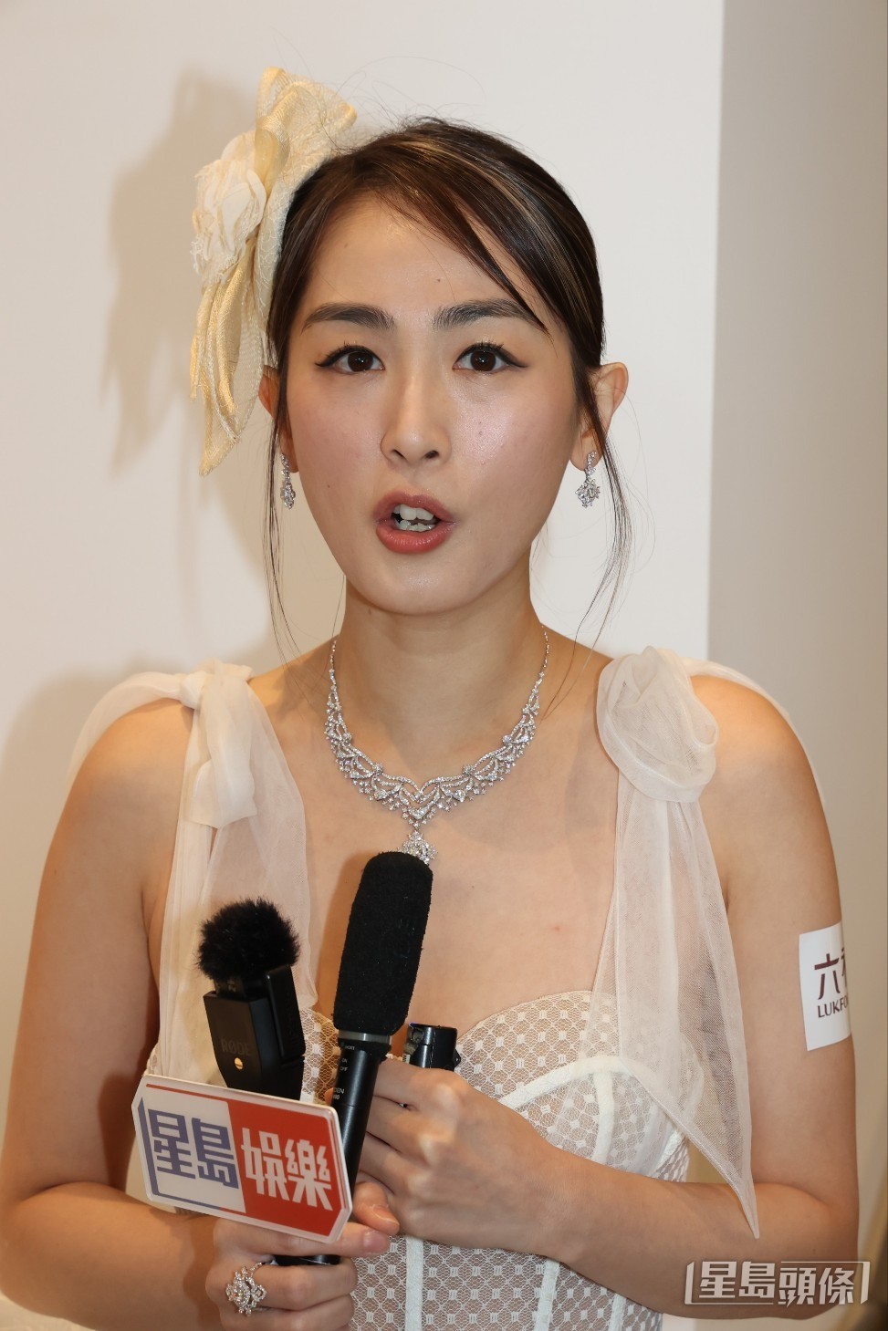 到她与已故好友林皓霆一起主持的网上节目《衫P》是否已安排播出？她表示暂时未有计划。