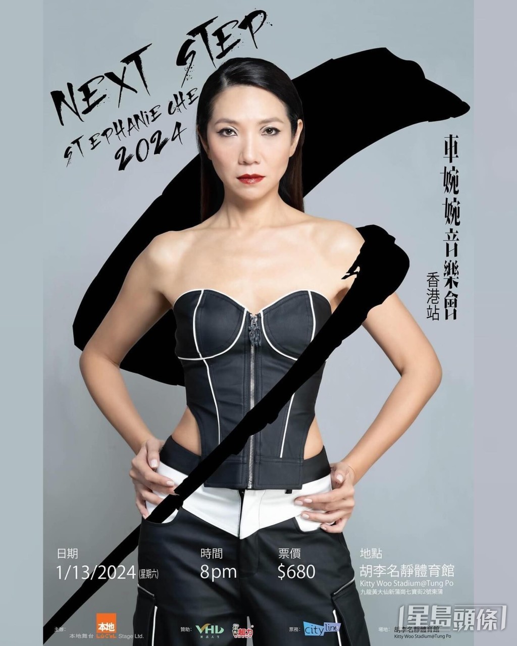 車婉婉演唱會海報。 車婉婉演唱會海報。