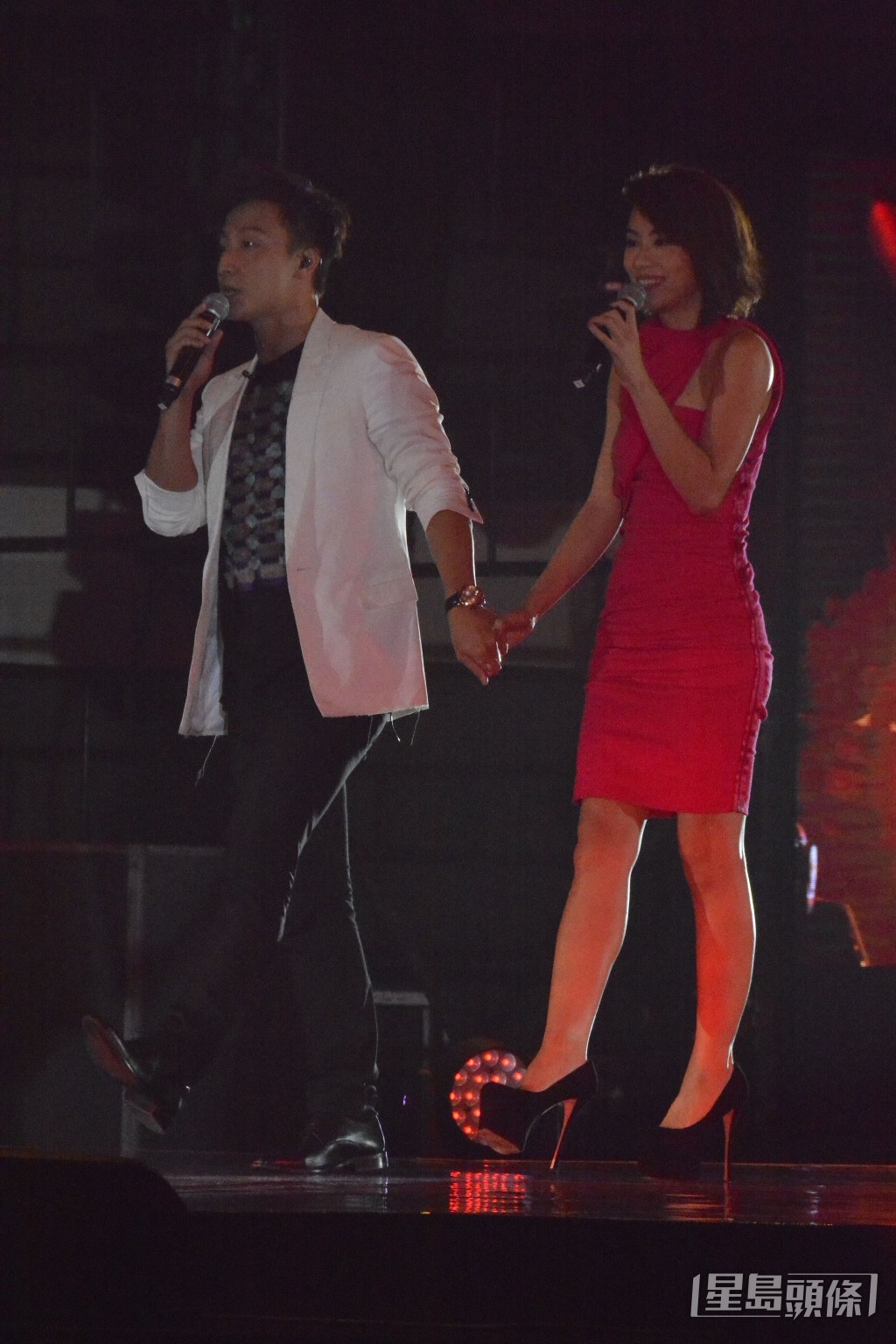 方力申和鄧麗欣曾是金童玉女。