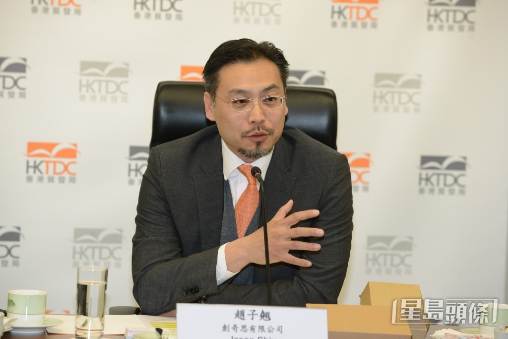 初創企業協會前主席趙子翹亦是五人專責小組一員。資料圖片 初創企業協會前主席趙子翹亦是五人專責小組一員。資料圖片