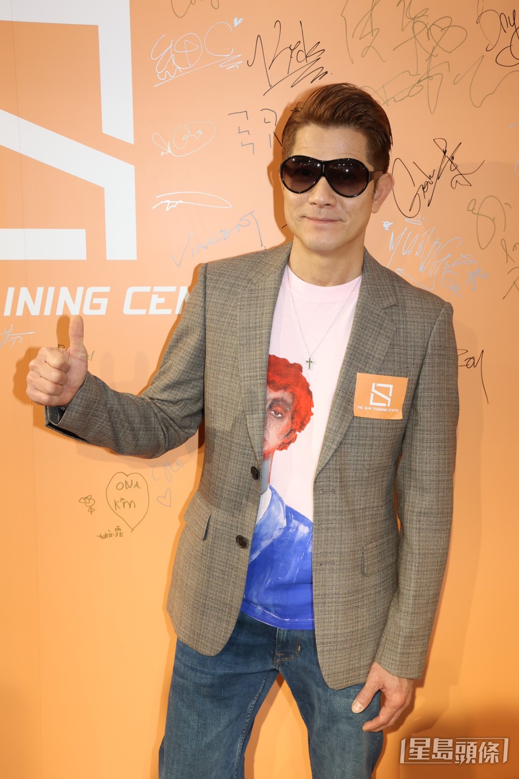 郭富城大讚Sunny Wong是鐵人。