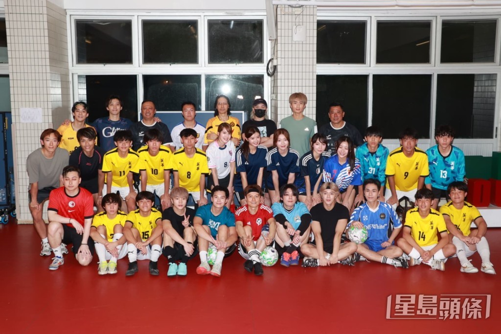 「歌星City」及「903 United」成員昨晚展開嚴格特訓。