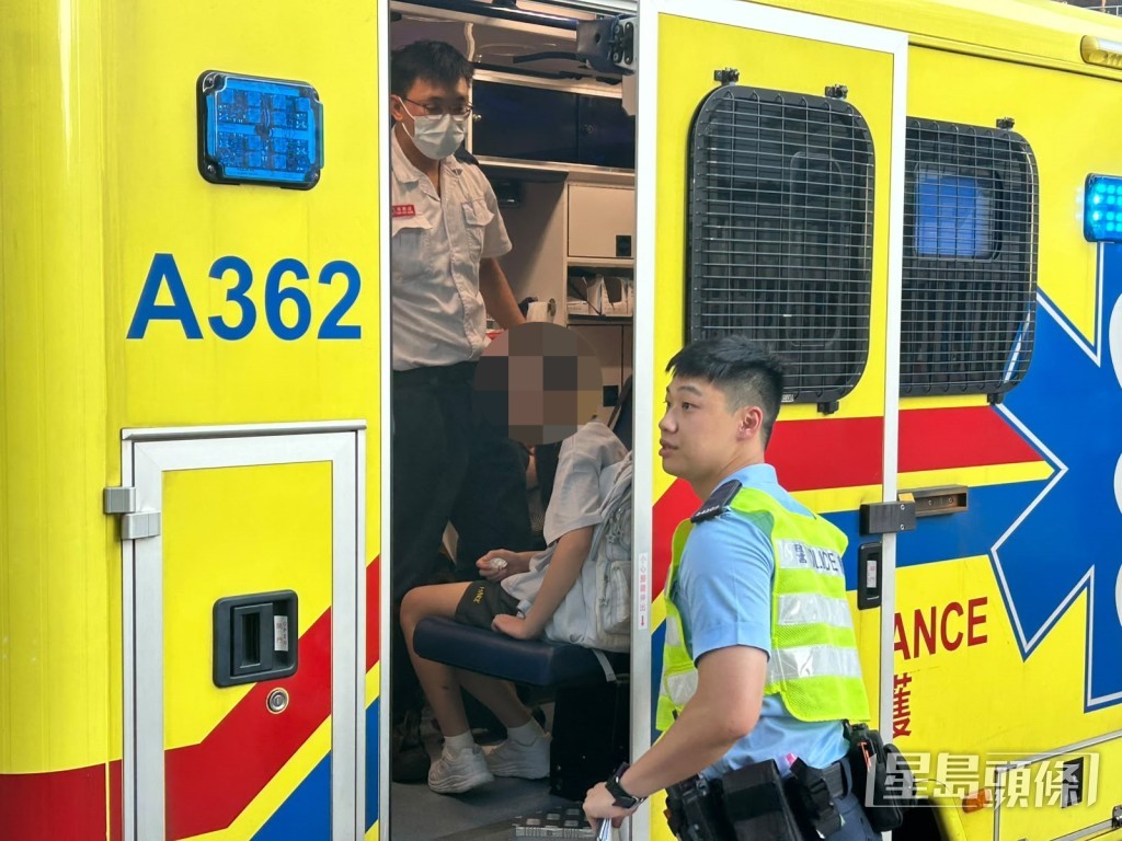傷者包括兒童。