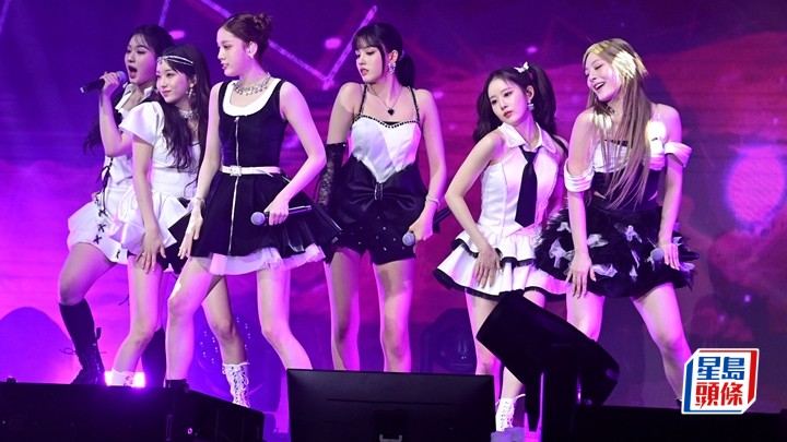 韓國女團STAYC來港開騷苦練廣東歌,為港迷唱Lolly Talk《三分甜》。