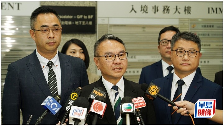 黎偉生表示，希望未來管職雙方能夠加強溝通，產生協同效應。葉偉豪攝