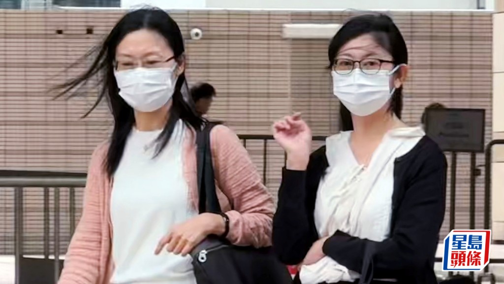 死者大女（黑色外套）庭上曾就有否向医生提及死者急需手术的问题改口。资料图片