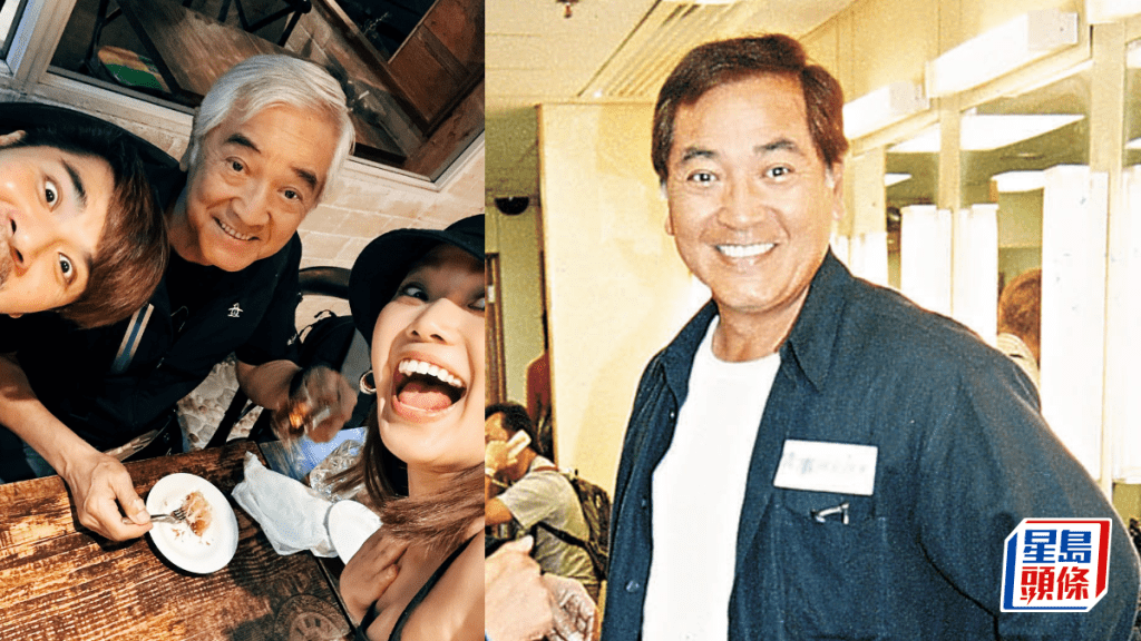 秦沛81歲生日精神極佳  獲子女姜文杰、姜麗文溫馨慶祝  上月剛抱孫享天倫之樂