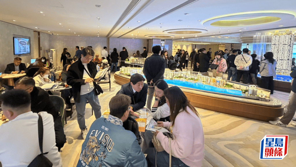 海瑅灣I示範單位參觀現人流 部署下周加推