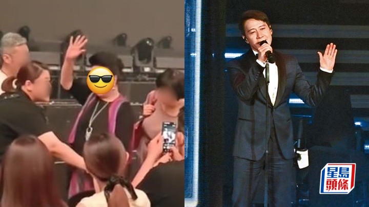 黎明大馬演唱會驚現「億萬級」粉絲   75歲圈中富婆坐第一行甜笑捧場