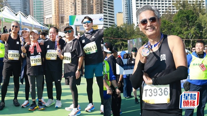 渣打馬拉松2026丨周潤發自爆「轉行」做教練豪言跑到120歲  「學生」鮑起靜超班鄭則仕最有錢