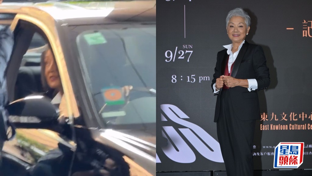 78歲葉麗儀「揸車片」流出狀態惹關注    網民反應兩極：請司機唔該