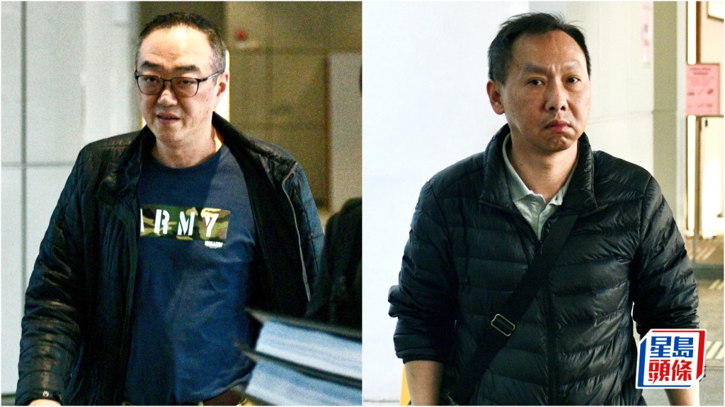 左起鄭德起與伍超光。資料圖片