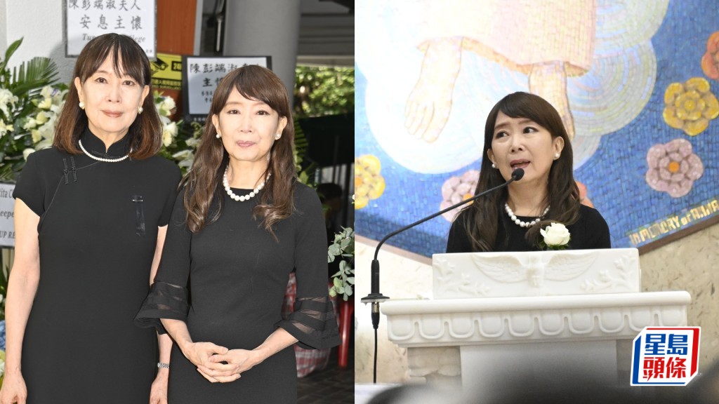 陳美齡為百歲母親辦安息禮情緒激動 台上送搖籃曲《風兒微微吹》予母冀與父親天國重聚