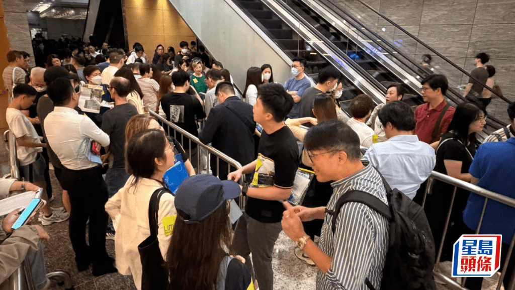形瑨今開售87伙 現揀樓人流