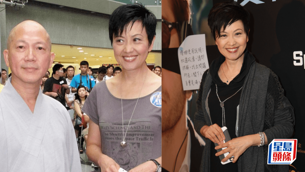 葉青霖罕晒外孫溫馨合照  執意出家致離婚不影響與家人關係  與前妻廖安麗弄孫為樂