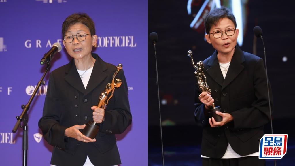 金像獎2026丨資深副導演姚敏琦獲頒專業精神獎  憶述獲蕭芳芳提攜改寫人生