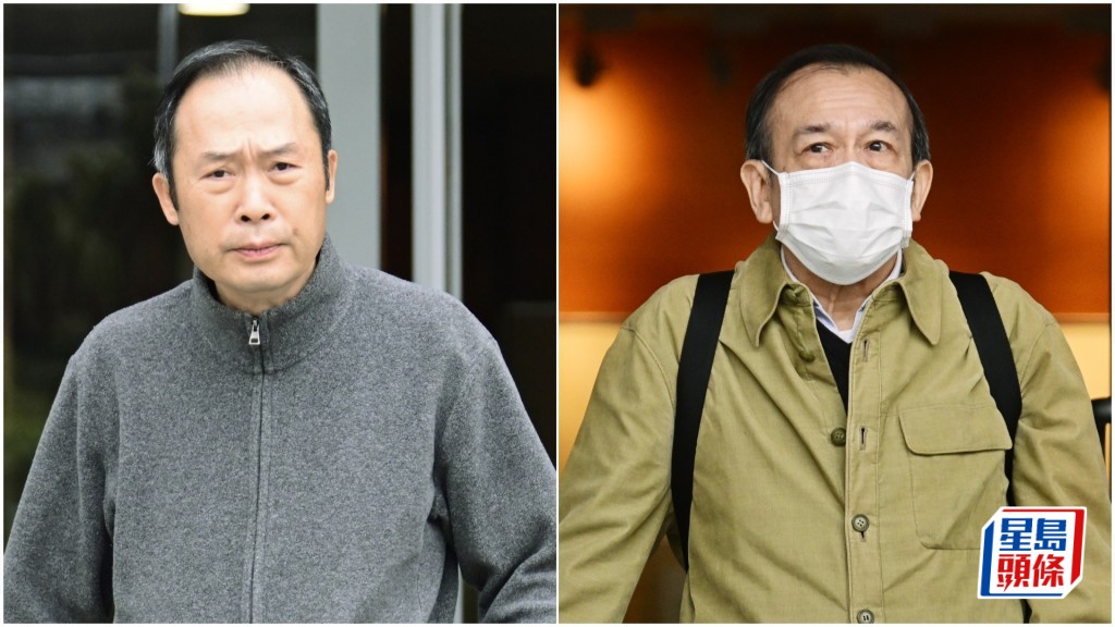 被告左起蔡偉生與鄧翹沾承認出售「丁權」,串謀詐騙地政總署,各判監1年。資料圖片