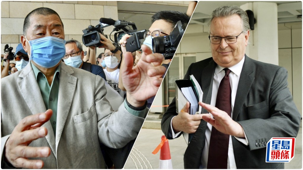 黎智英開審前欲聘英御狀Tim Owen替他打官司，引致人大釋法，結果Tim Owen被指在港不具全面執業資格，黎智英失敗告終。資料圖片