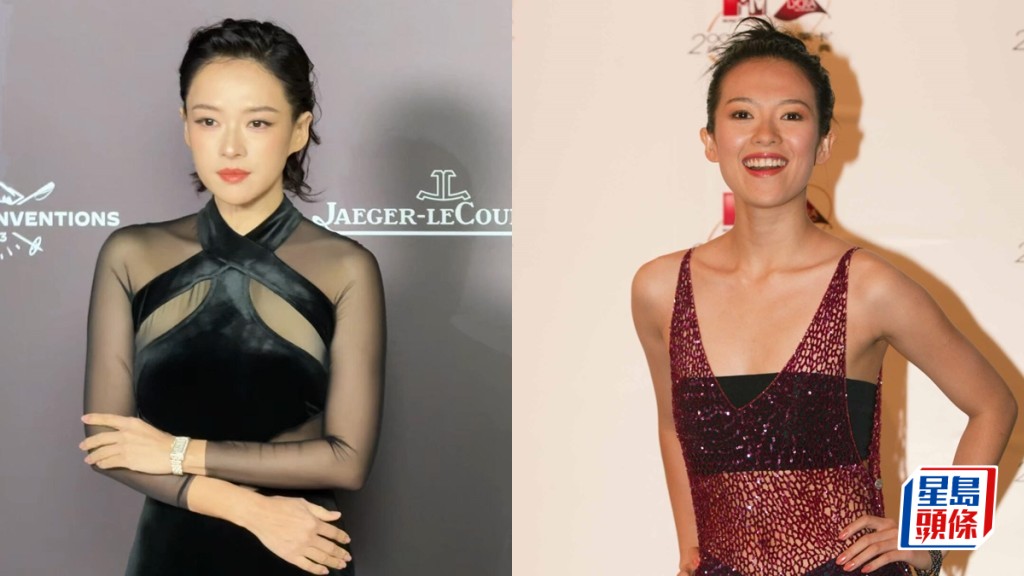 章子怡穿透視裝現身  容貌緊緻獲讚回春撞樣曾寶儀？ 網民質疑拉皮：根本換了臉