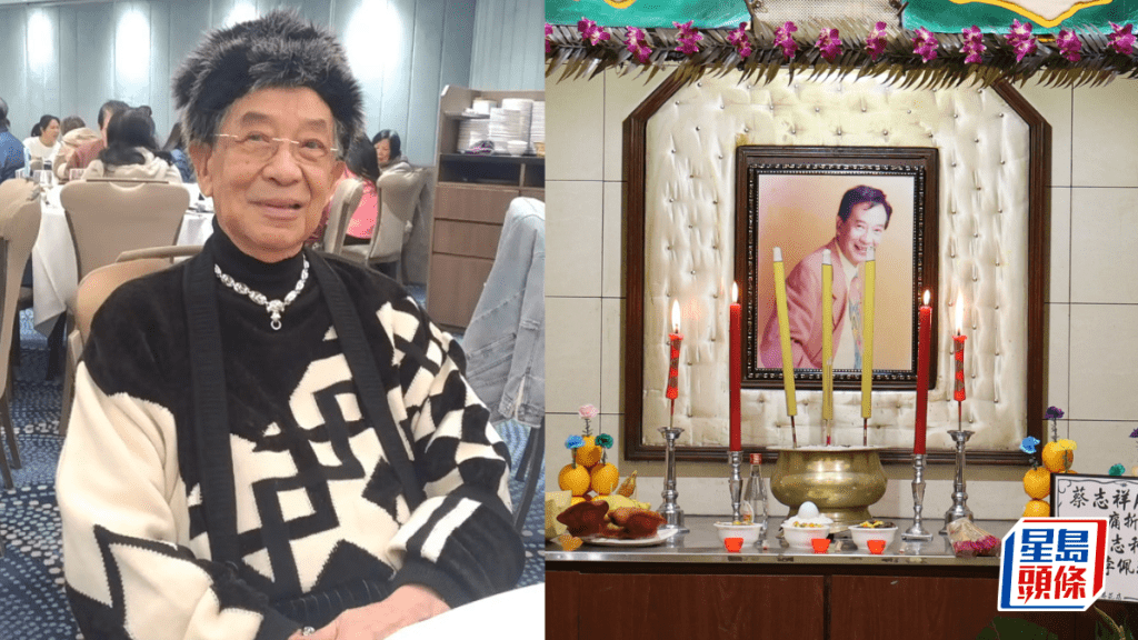 江圖設靈丨胞弟悲痛揭死因  拒接手江圖物業：捐畀慈善機構  古天樂鮑起靜送花牌致哀