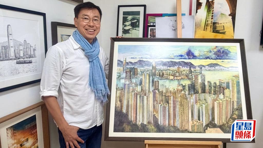 支明遠近年創辦藝術平台，推廣民間藝術家的作品。