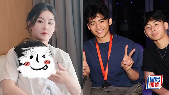 母親節丨張栢芝曝光大量三名兒子生活片 Lucas對住阿媽作嘔 Quintus曾速遞玫瑰冧母