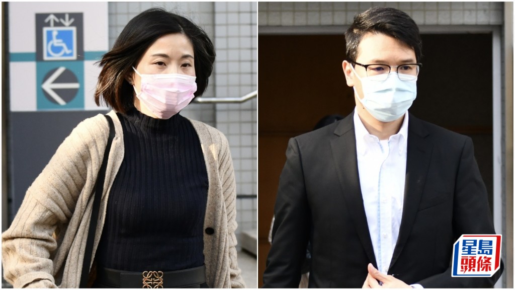 左起莊慧敏與丈夫趙名宇申上訴至終院許可被拒。資料圖片