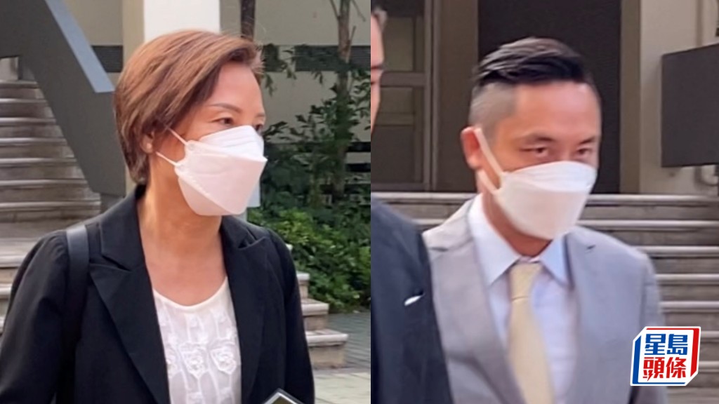 冼玉翎（左)及謝耀陞串謀詐騙罪成。資料圖片