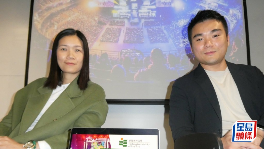 梁家文（左）形容電競行業是「超跨學科」的項目，學生畢業後不愁出路。柯曉波相信香港將成為協助內地「電競出海」的跳板。歐文瀚攝