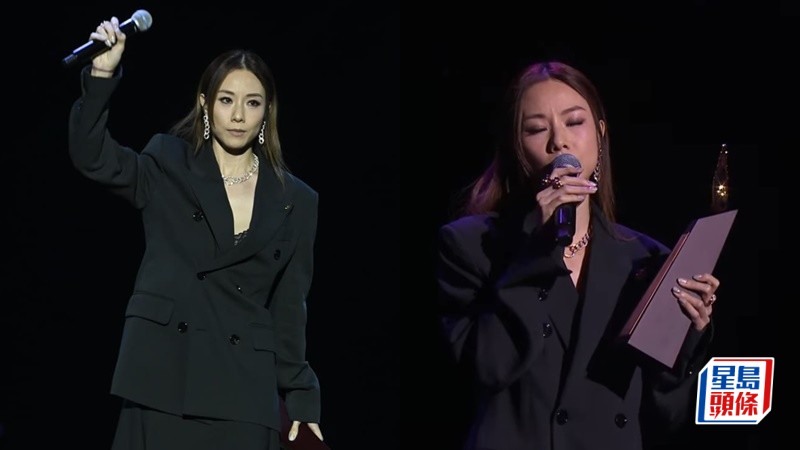 叱咤2025｜鄧麗欣23年後再上叱吒台  首奪我最喜愛的女歌手強忍淚水  感激賜勵志故事：我冇放棄過