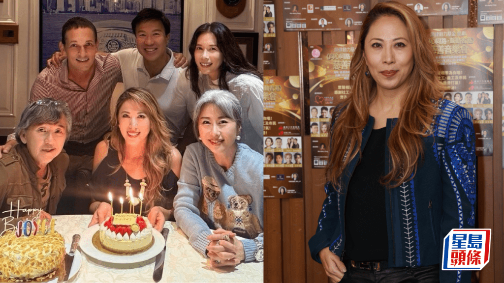 李樂詩抗癌切除雙乳復出  53歲生日葉蒨文莫文蔚同賀 曾歷4次手術失敗：平胸也不錯
