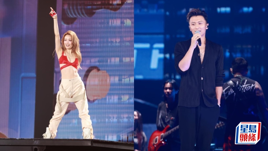 25+英皇群星演唱會尾場丨容祖兒火熱演出驚喜宣布明年攻啟德   謝霆鋒壓軸全場大合唱