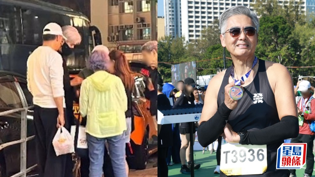 周潤發與苗僑偉排隊引圍觀  網民：可愛又貼地  戚美珍、白茵同行  巨星平民美食地圖大公開