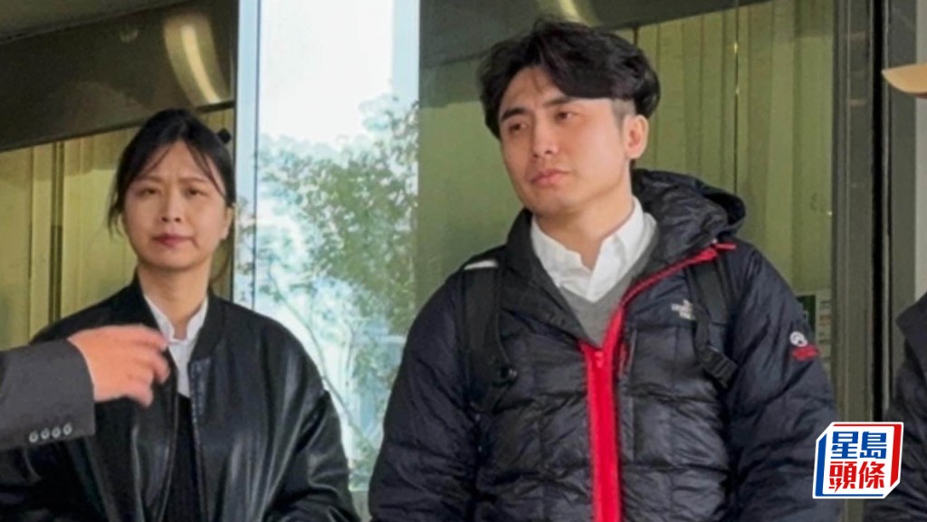 兩被告陳綺薇和黃俊輝。資料圖片