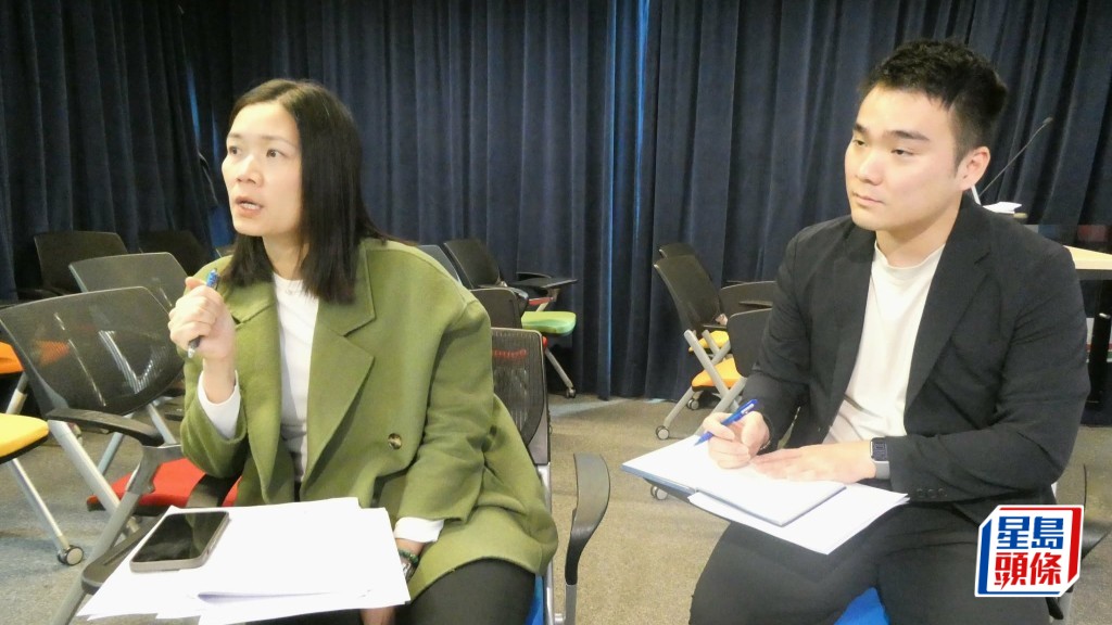 梁家文（左）認為香港缺乏用作選拔選手的大型賽事，柯曉波（右）建議港府向內地「取經」。歐文瀚攝