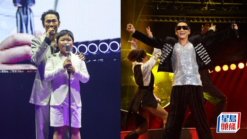 杜德偉演唱會|與兒子AJ三代同堂隔空合唱Alex感動落淚 黃子華林敏驄呂方到場欣賞