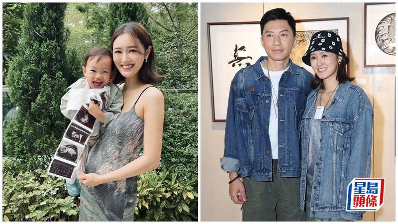 袁偉豪張寶兒宣布懷第二胎首現身!準媽媽得天獨厚面容飽滿 已知道BB性別暫不透露