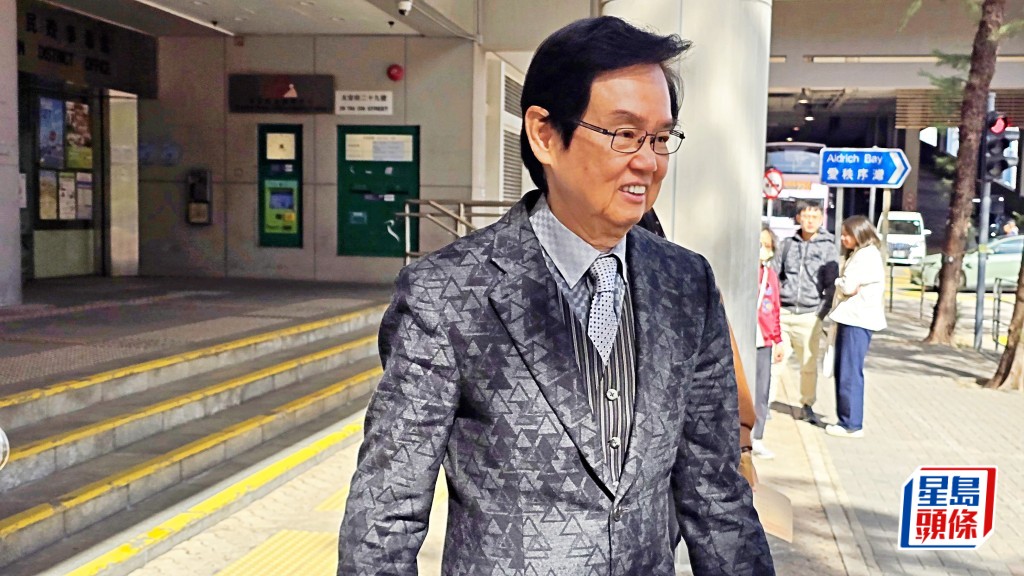 黃百鳴一方爭議涉案手機WhatsApp訊息記錄的可呈堂性，下周一會有裁斷。王仁昌攝