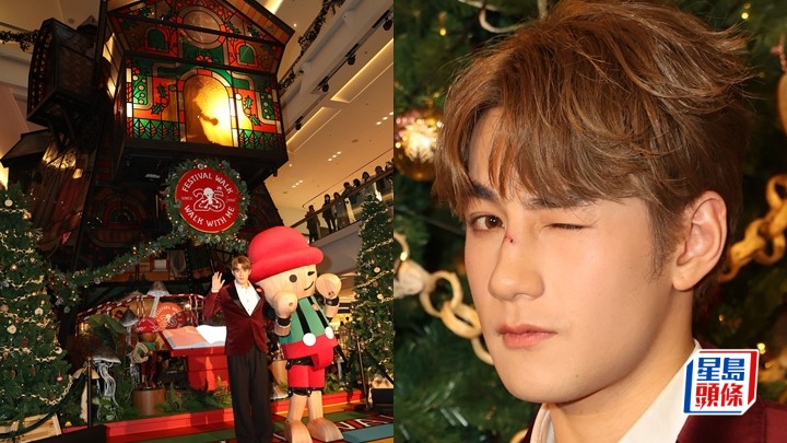 25歲魏浚笙「紅運當頭」為聖誕屋亮燈     與商場共成長
