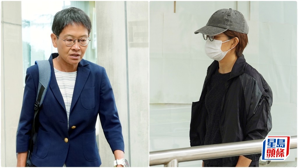 左起康佩玲與陳立怡罪名不成立。資料圖片