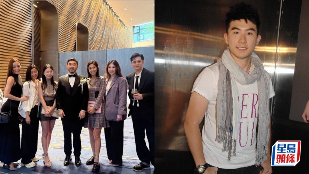 林威辰結婚《四葉草》演員拉隊到賀  曾與Mandy Lieu傳曖昧淡出多年驚變「粗獷中佬」