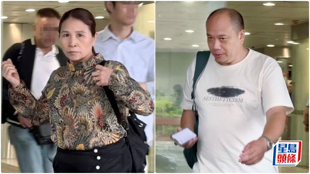 官指張永花（左）的罪責比潘錫洪（右）更嚴重，但兩人均有真誠悔意，判社服令。資料圖片