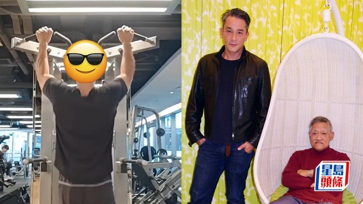 吳耀漢最帥兒子滿頭白髮現老態    吳嘉龍父親離世兩年越來越憔悴
