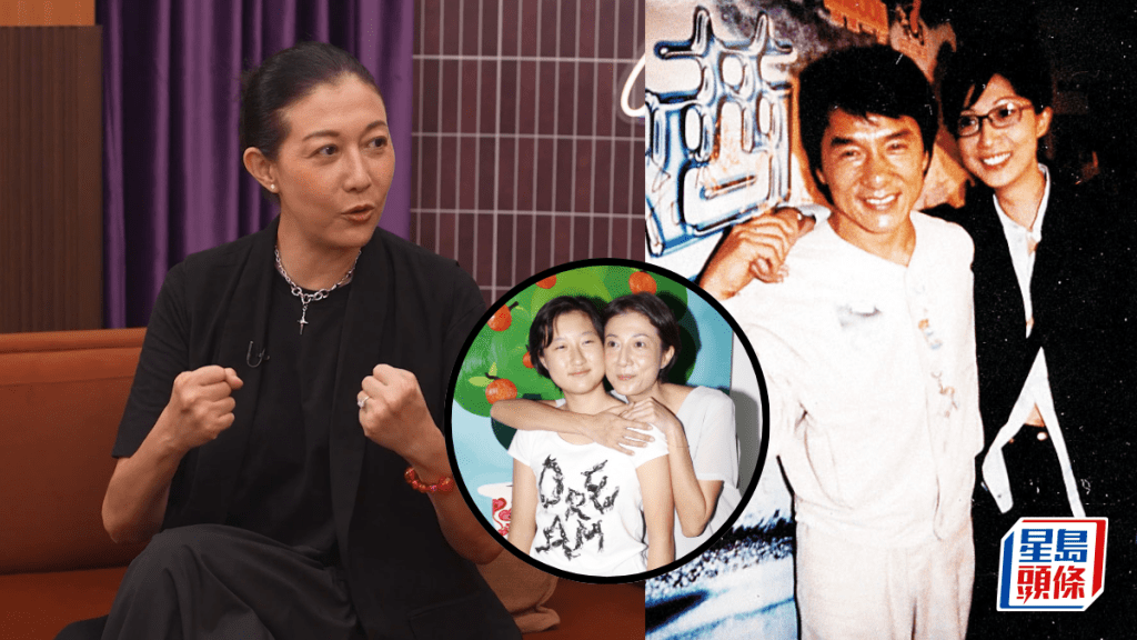 吳綺莉指成龍從未養女  揭親子鑑定真相  避與卓林談生父：呢啲係大人嘅事  母女關係已昇華