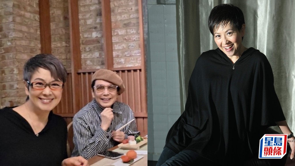 68歲廖安麗凍齡現身  同框陳玉蓮前男友賈思樂為林漪娸慶生  銀灰髮look示人精神飽滿