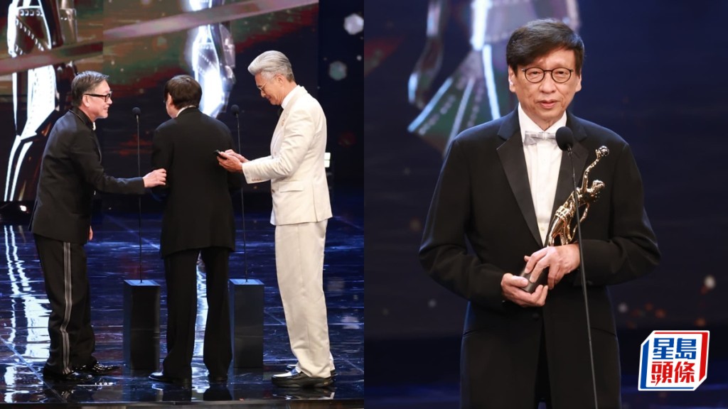 金像奖2026丨「港产片特效之父」朱家欣领终身成就奖 周润发自爆入行跟朱父有关  为刘伟强成就《风云》