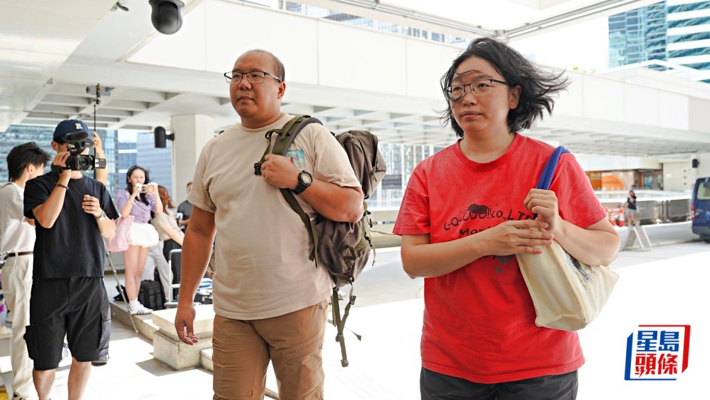 「非常父母」曾偉邦及關佩仙。葉偉豪攝