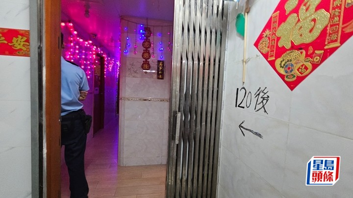 一楼一㓥房单位女子遇袭受伤，事件涉及「业务纠纷」。杨伟亨摄