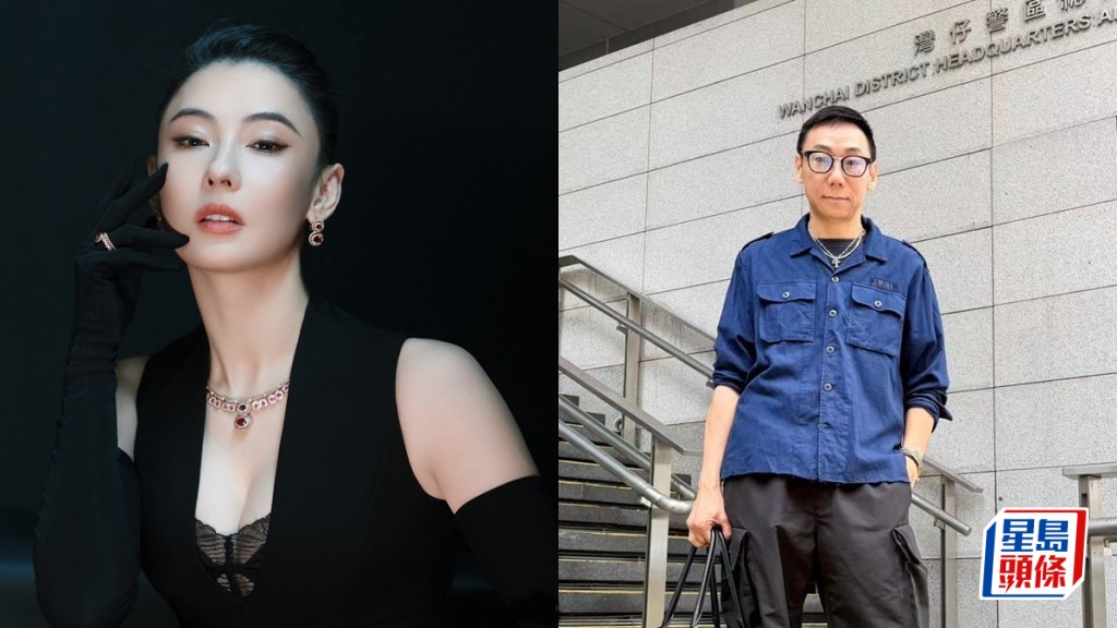 張柏芝前經理人余毓興今現身警署錄口供 舉報有人庭上「爆肚」涉作虛假證詞
